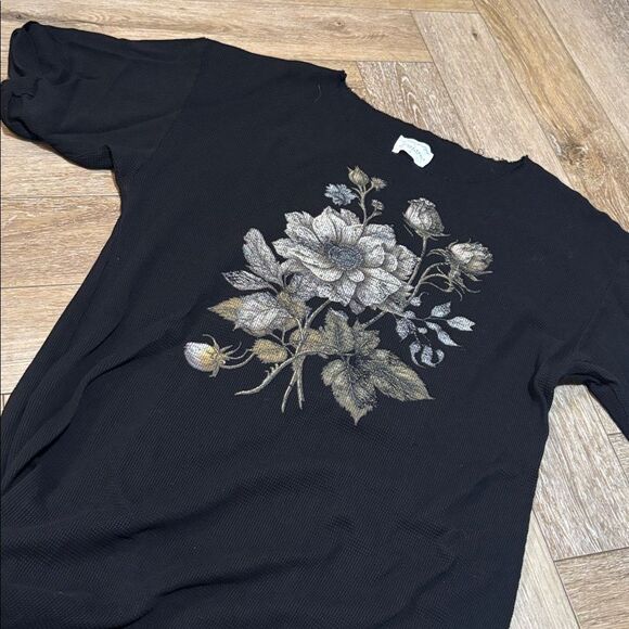 Free People Vintage Souls Fall Floral Maxi Top - Picture 4 of 5